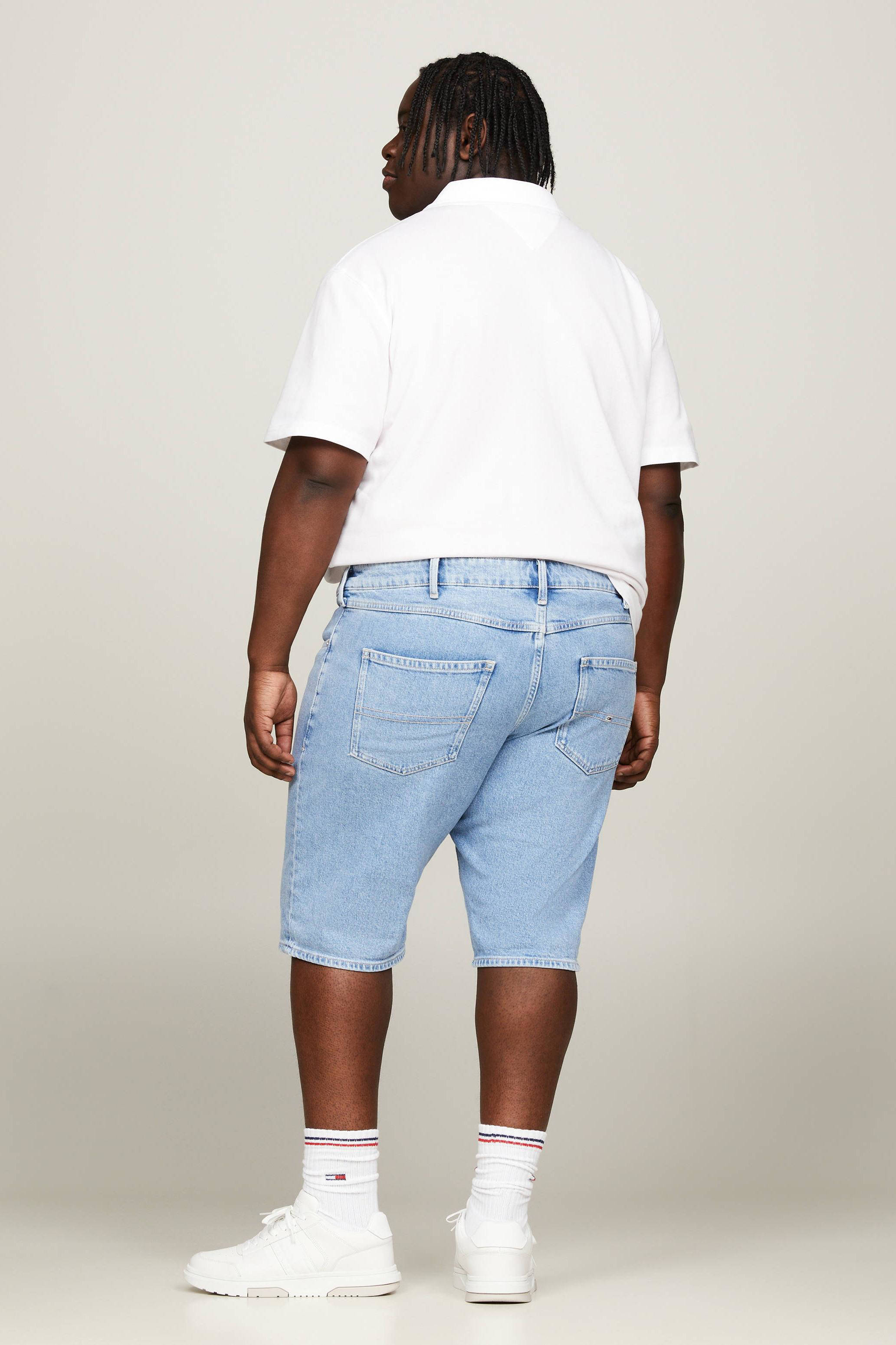 Tommy Jeans regular fit denim short RONNIE denim light