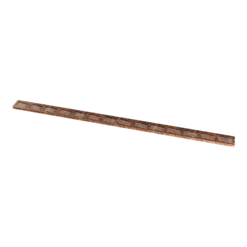 Stonewish Ultra Drain rooster 120 cm 2 stuks corten wave patroon