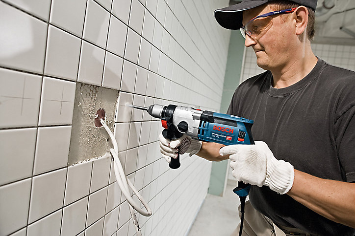 Perceuse à percussion Bosch Professional GSB 24-2 1100W