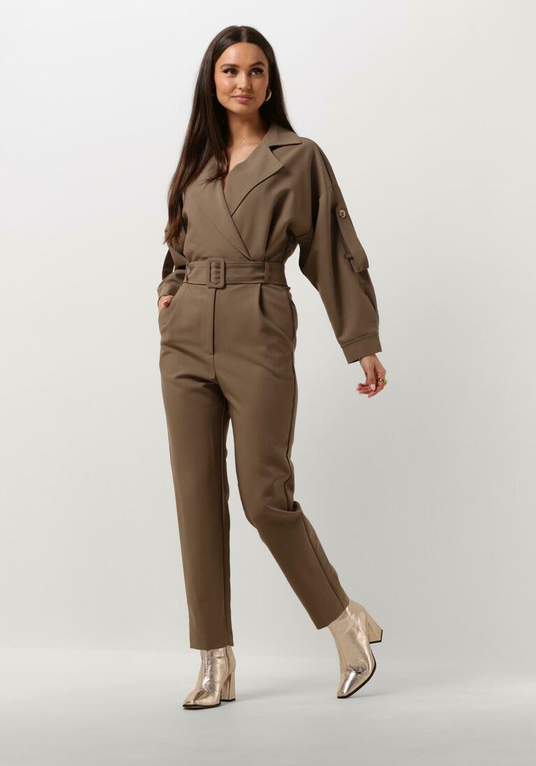 NOTRE-V taupe notre-v jumpsuit nv-denny