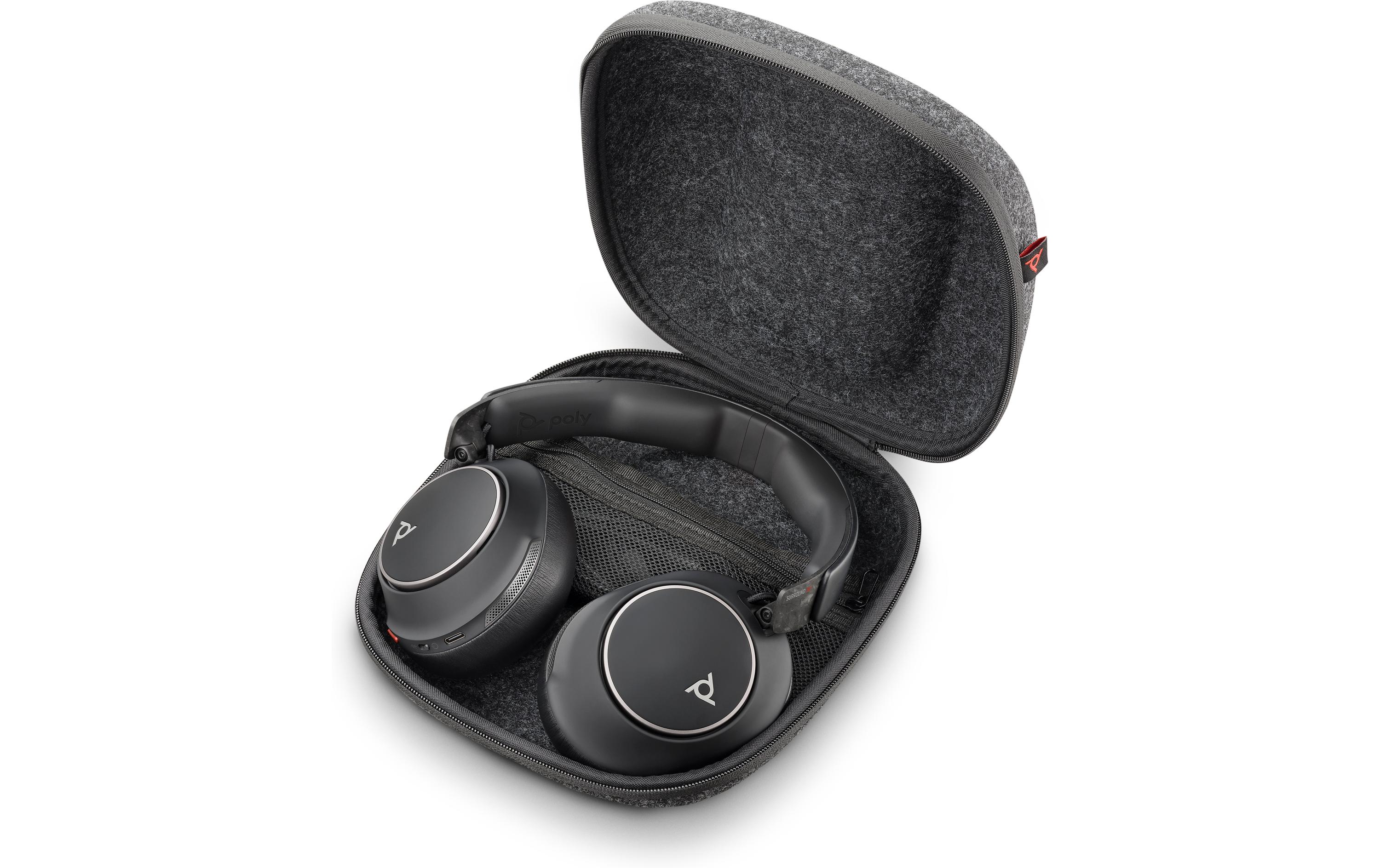 Headset Poly Voyager Surround 80 UC<br>Stereo Bluetooth-Headset, An Ihre Bedürfnisse angepasst