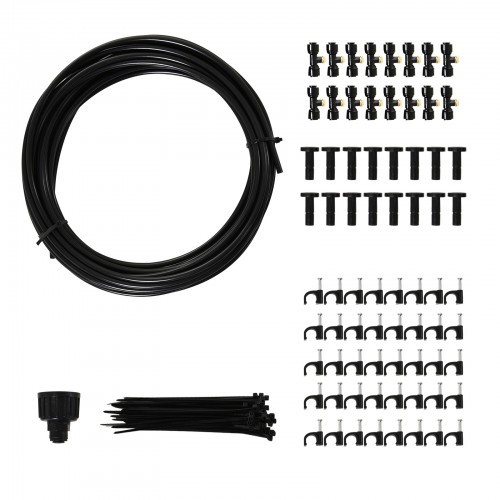 Pulverizador de água Outsunny preto