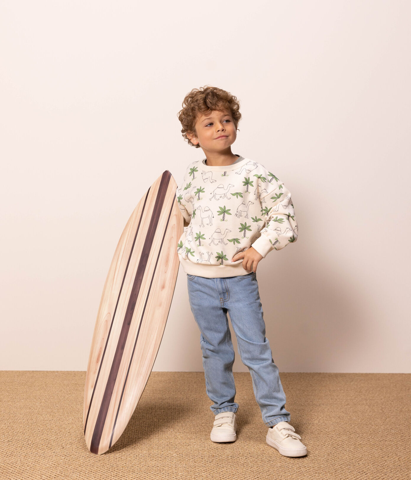 Sweatshirt en molleton enfant fille / garçon