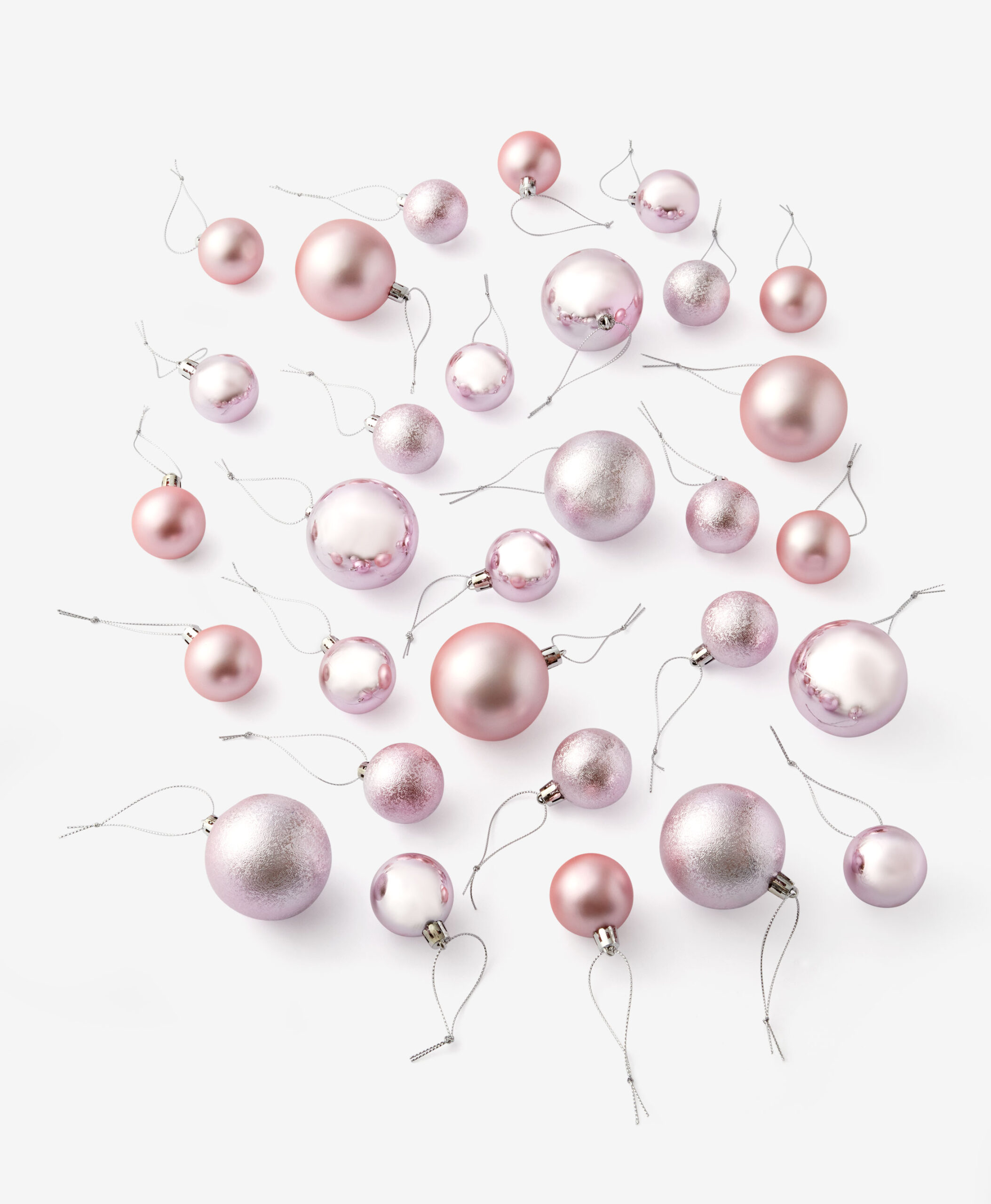Weihnachtsbaumkugeln, 30er-Set