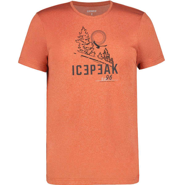T-shirt randonnée ICEPEAK BEARDEN T-SHIRT ORANGE FONCE