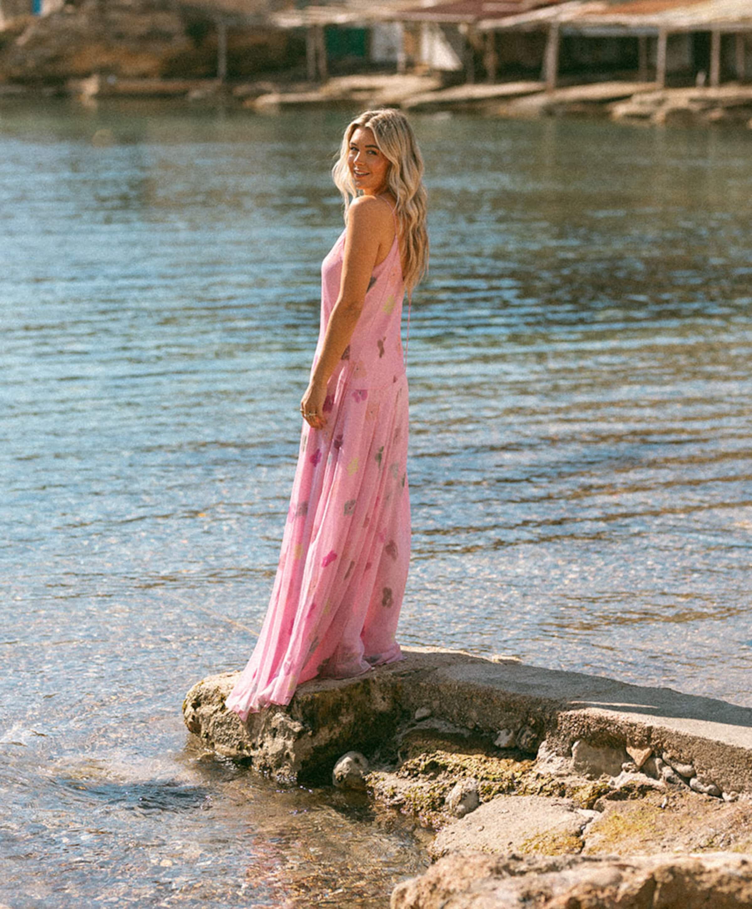 Bolina Island Dames jurk roze