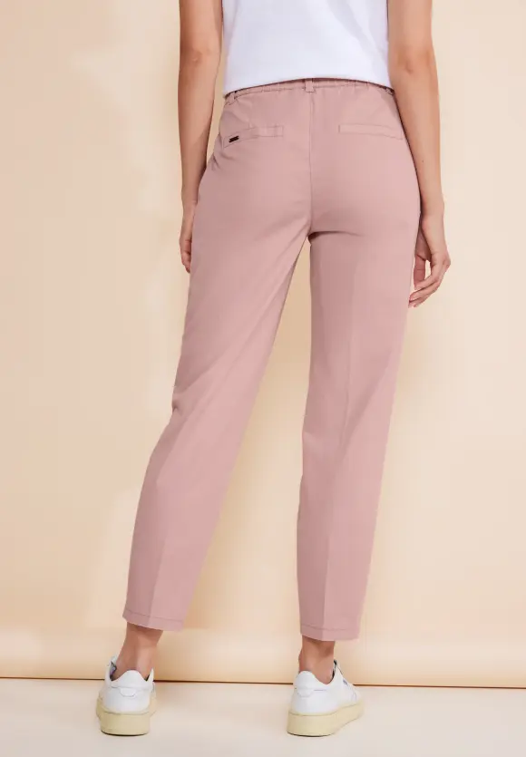 Casual Fit Chinohose - dessert rose