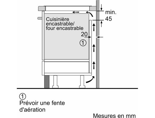 SIEMENS - Plaque induction ED751HSB1E, IQ500, 70 cm, Combizone