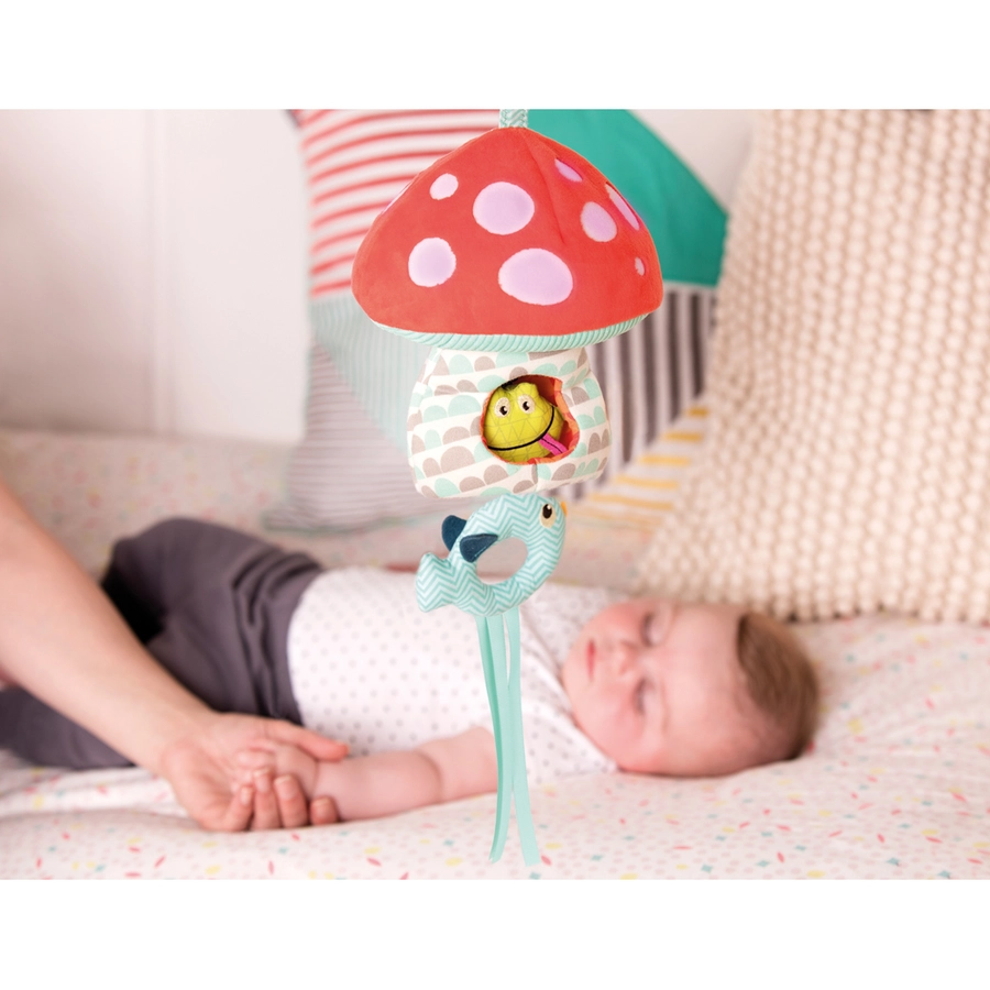B.TOYS B. Spieluhr mit Licht - Pilz Mehrfarbig