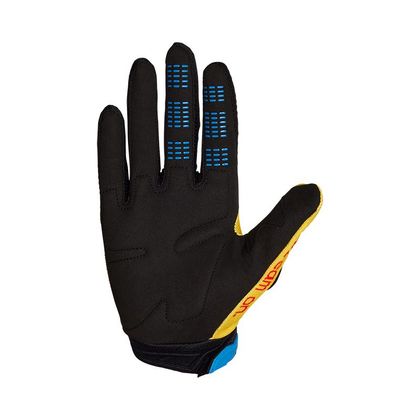 Gants cross Fox 180 - RACE SPEC 2025 - Jaune