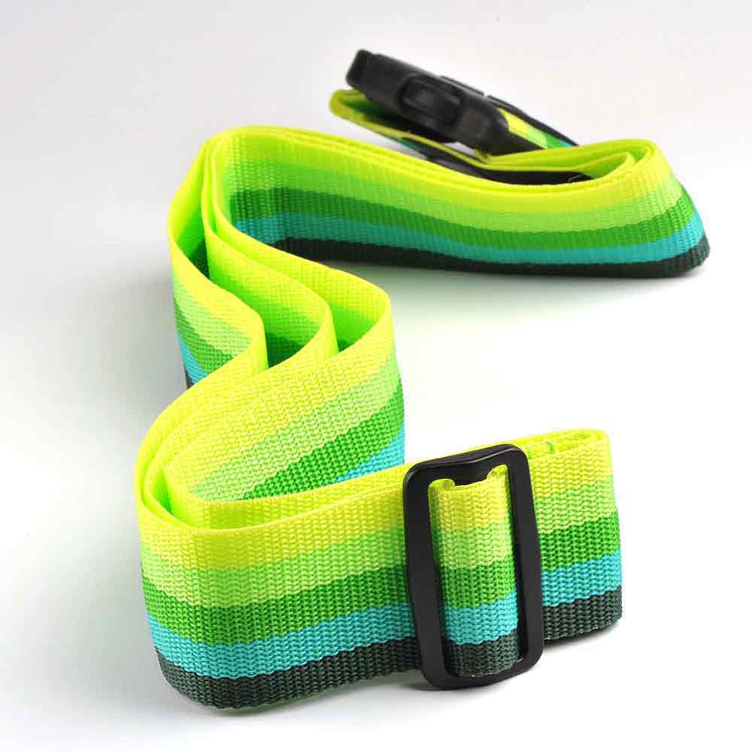 TravelBlue Luggage Strap green multi