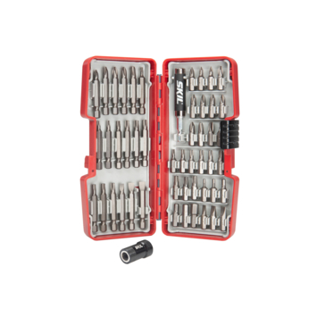 SKIL 50-delige lange en normale schroefbitset 2610S00917 incl. gepatenteerde magnetische schroefhouder