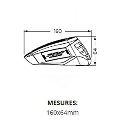 Pare-carter Puig KIT PATINS PRO 2.0 - Noir