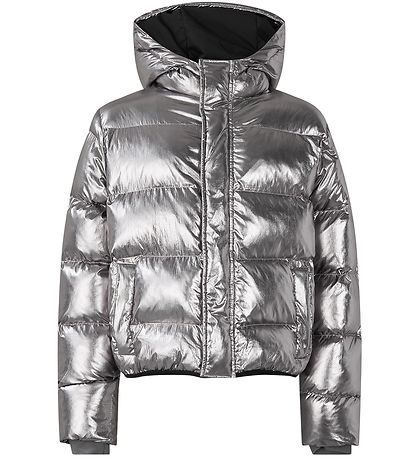 Mads Nørgaard Steppjacke - Jojina - Metallic Asphalt