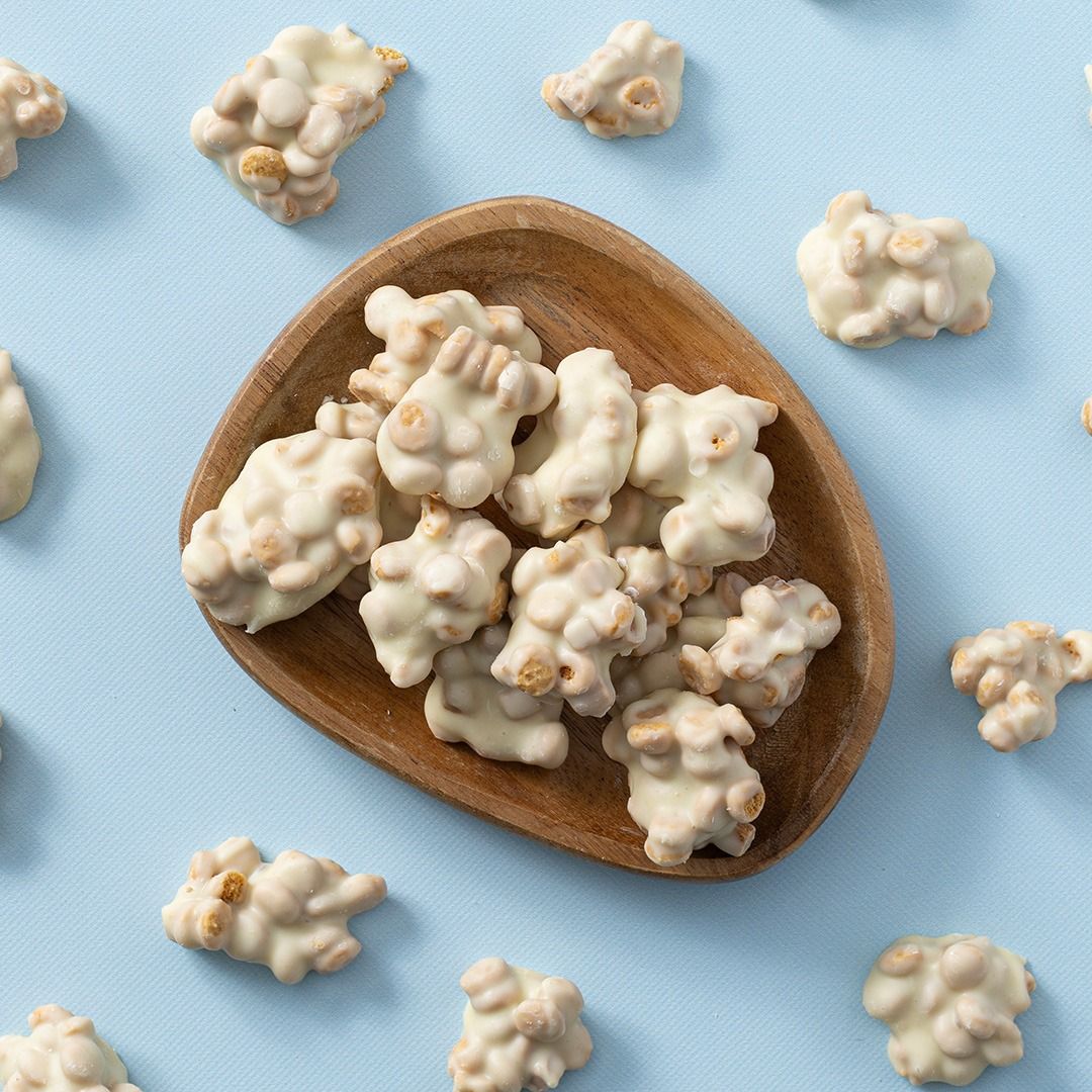 Cookie caramel rotsjes wit