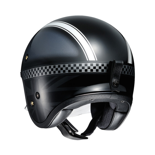 Shoei - Casque J-O Hawker Noir / Gris / Blanc