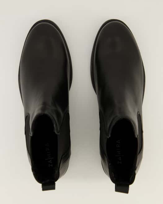 Zahira 10396 Chelsea Boots in Schwarz