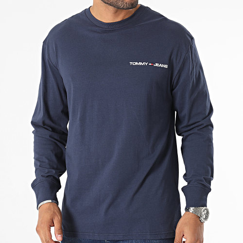 Tee Shirt Manches Longues Classic Linear 6879 Bleu Marine