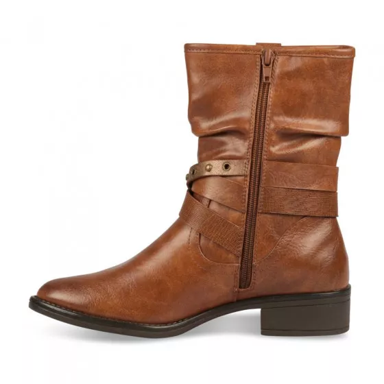 Bottines COGNAC MERRY SCOTT