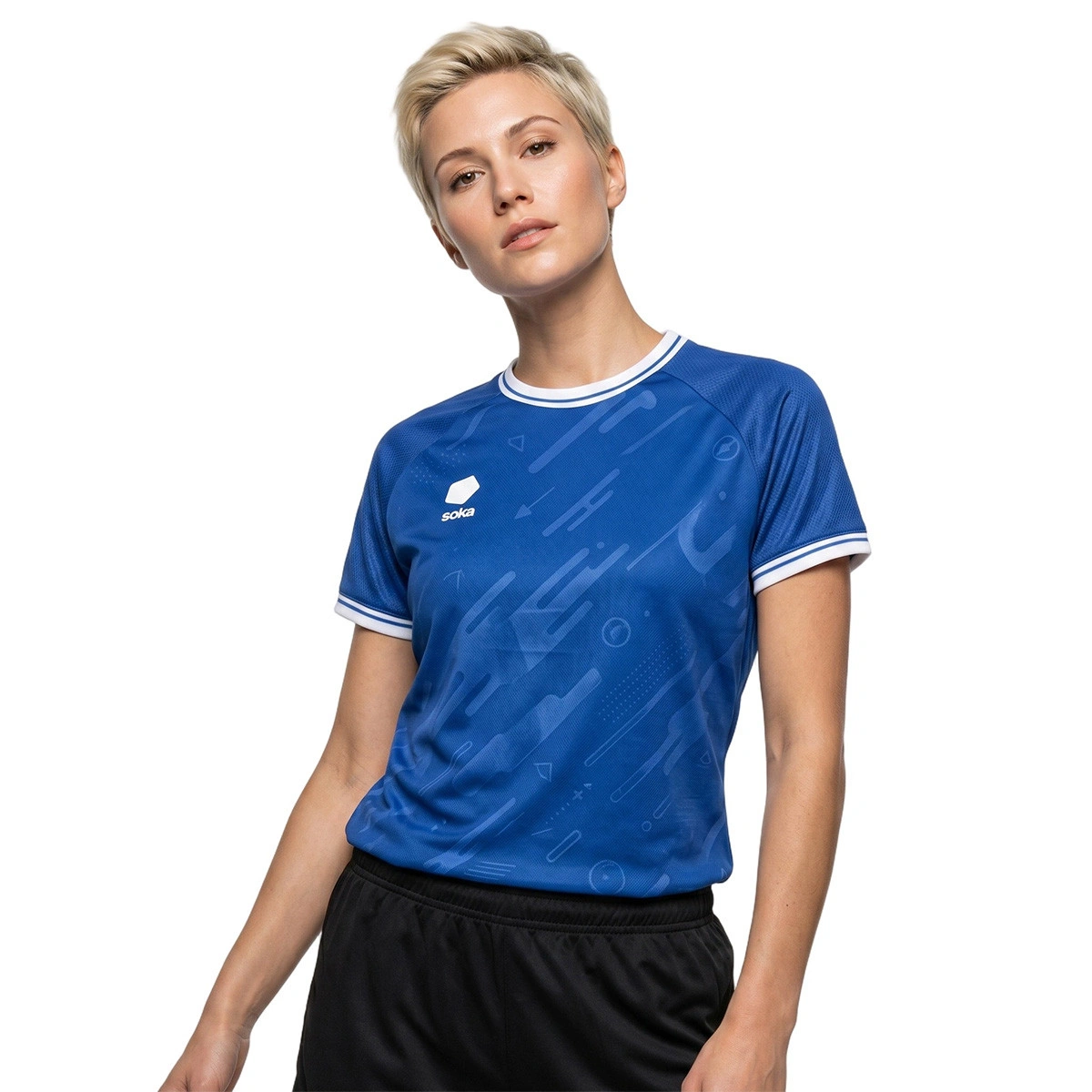 T-Shirt Soka Rebel 23 m/c Mulher