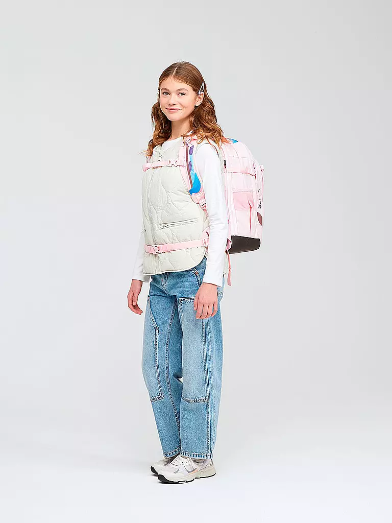 SATCH Schulrucksack Satch Match Candy Clouds rosa