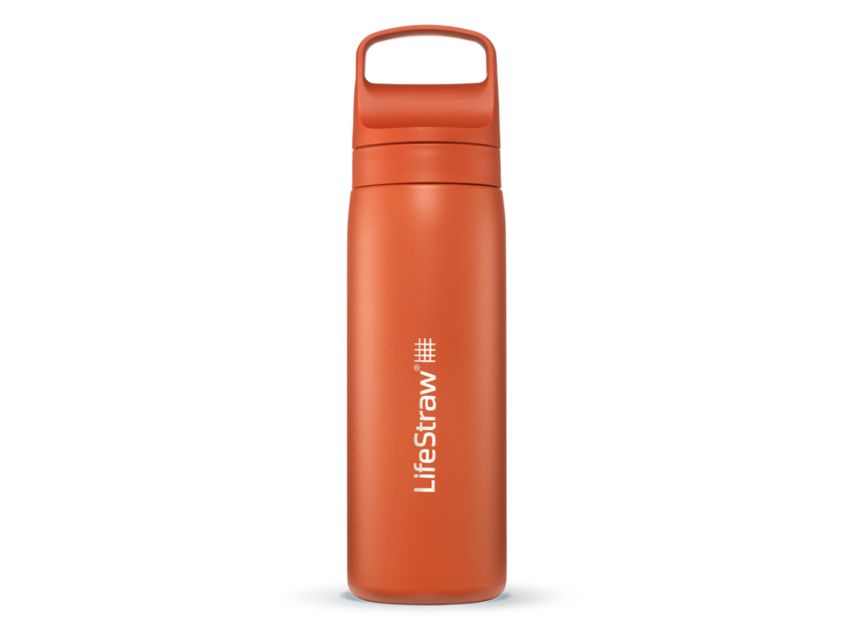 Lifestraw go 2.0 kyoto waterfilterfles - orange
