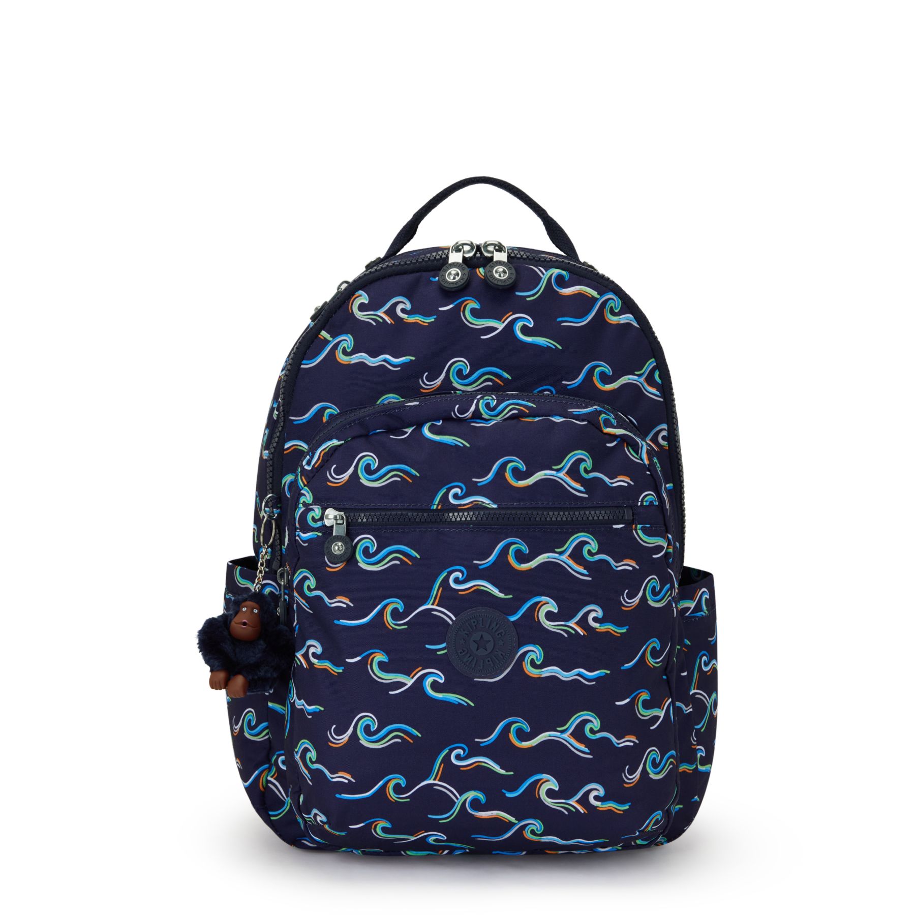 SEOUL Grand Sac à Dos Avec Protection Pour Ordinateur Portable - Fun Ocean Print