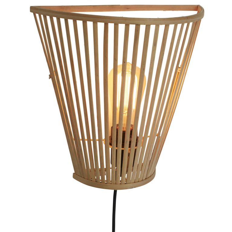 Good&Mojo Merapi wandlamp naturel