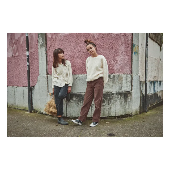 Poudre Organic Pantalon Velours Côtelé Pomelos | Marron