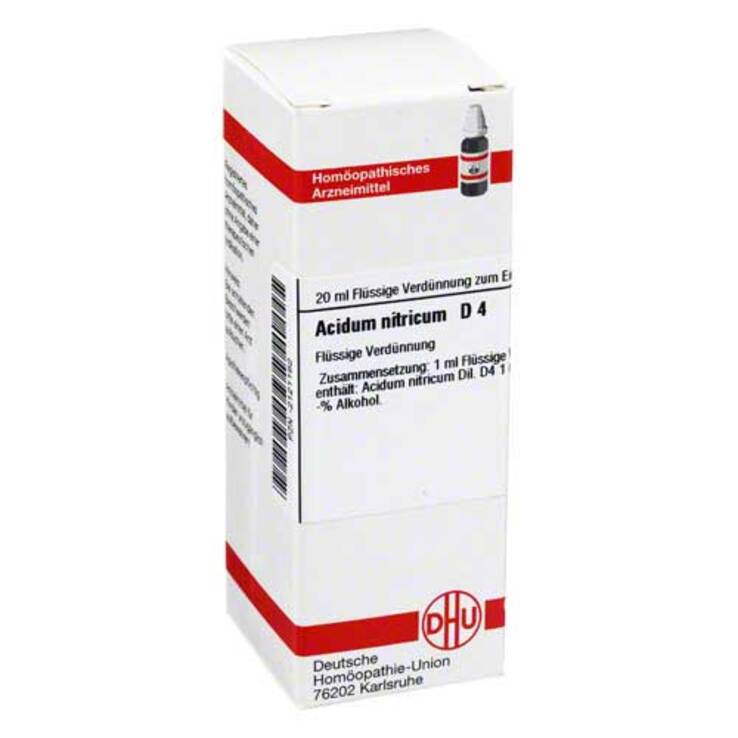 DHU Acidum nitricum D 4 Dilution, 20 ml