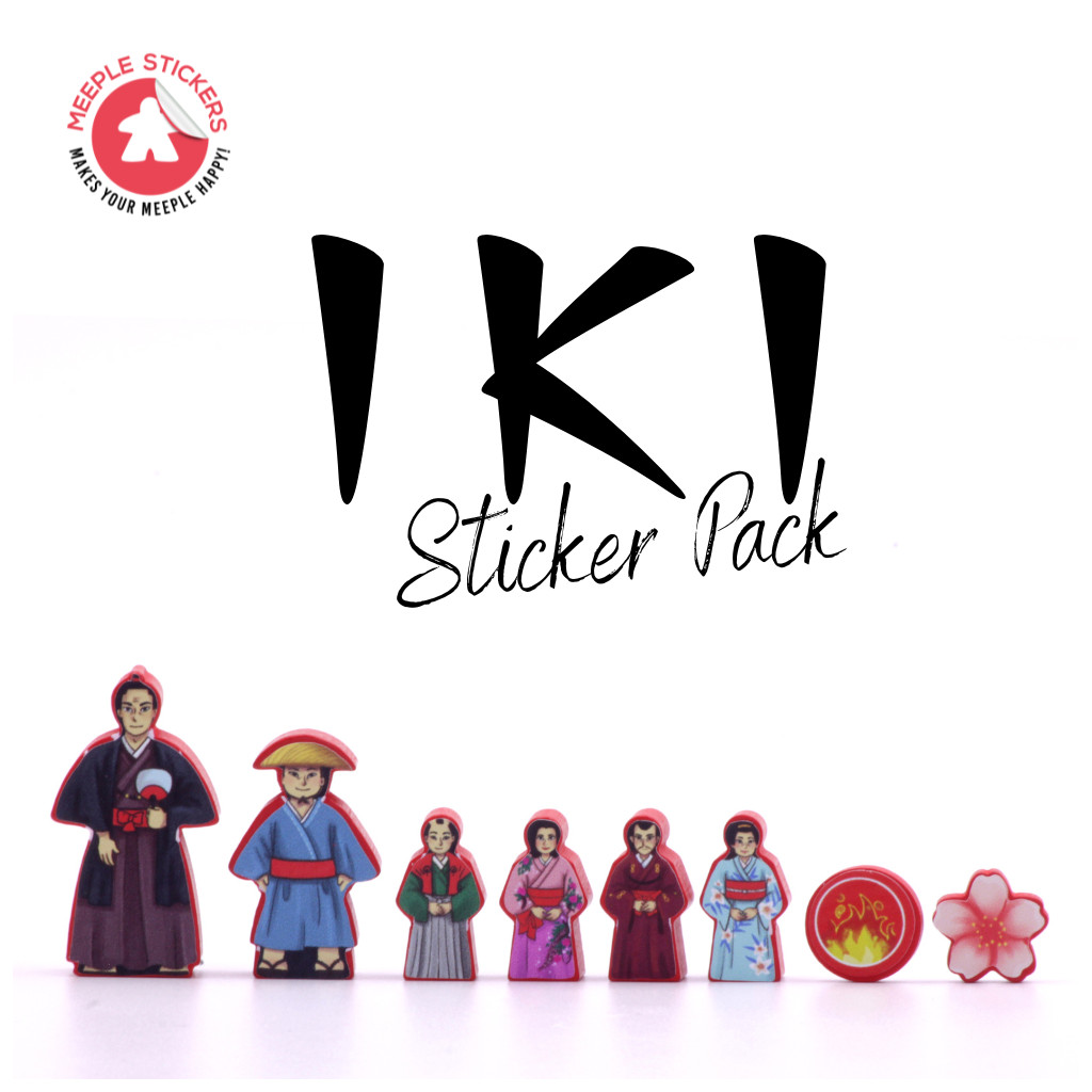 Iki - Set d'autocollants
