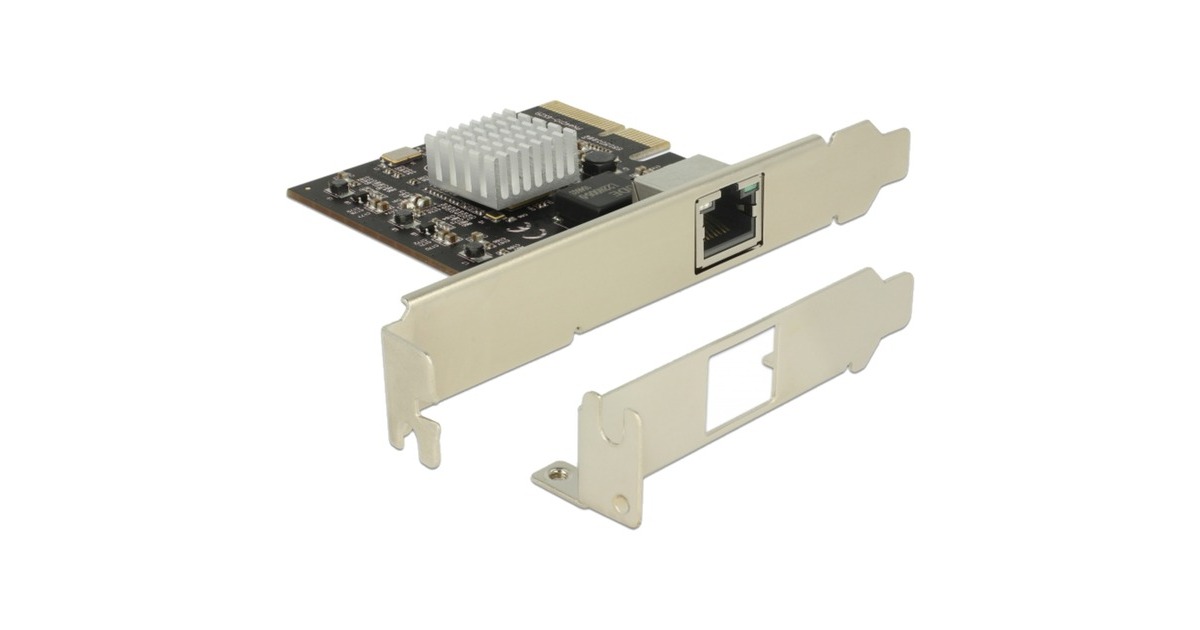 DeLOCKPCI Express Card > 1 x 10 Gigabit LAN NBASE-T RJ45 netwerkadapter