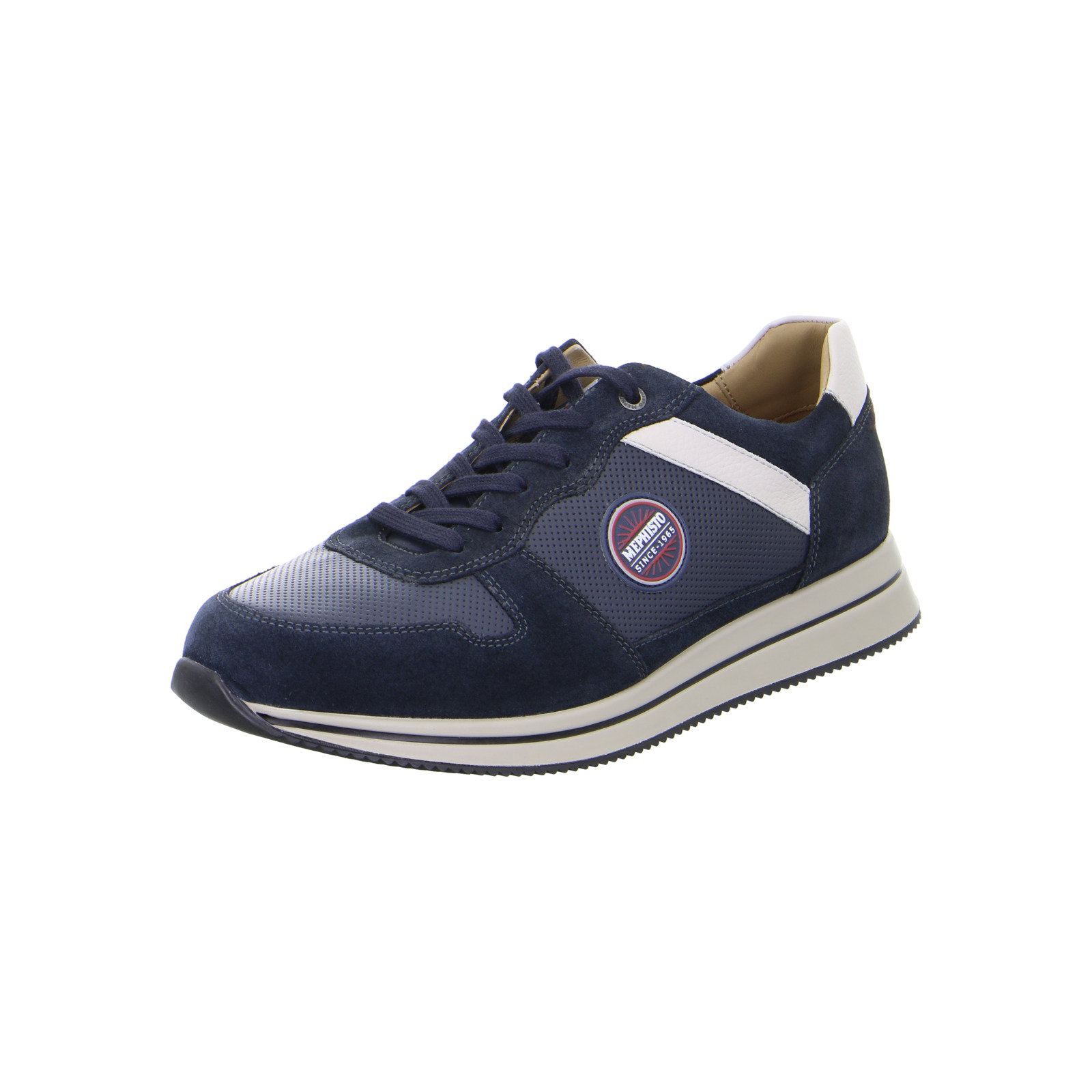 Mephisto chaussures lacet Garry bleu