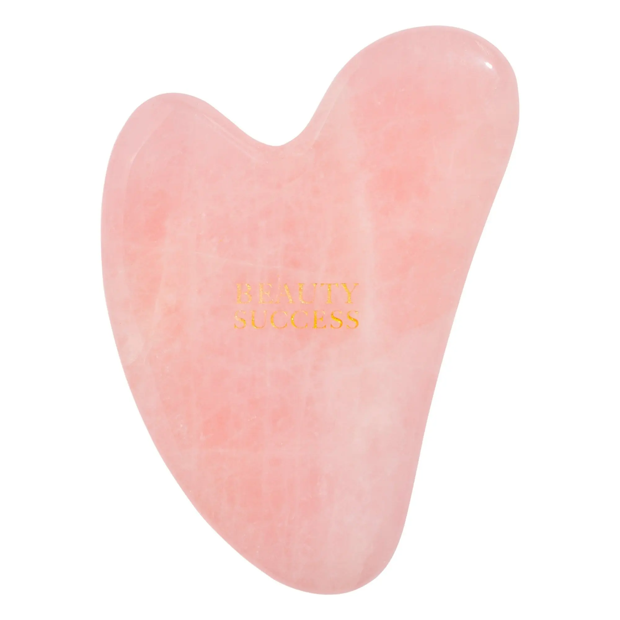 Beauty Success - Gua Sha en Quartz Rose Visage- Face roller