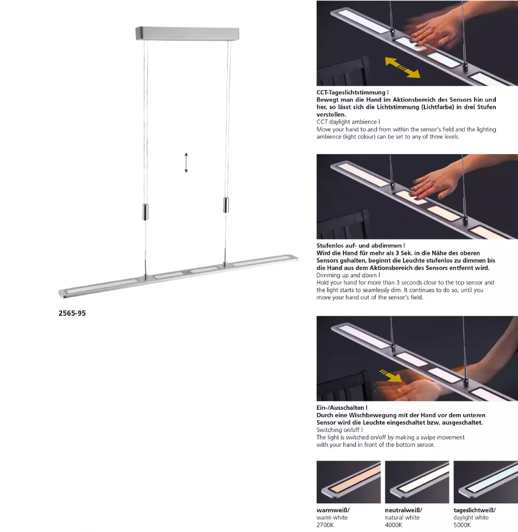LED-Pendelleuchte Nika