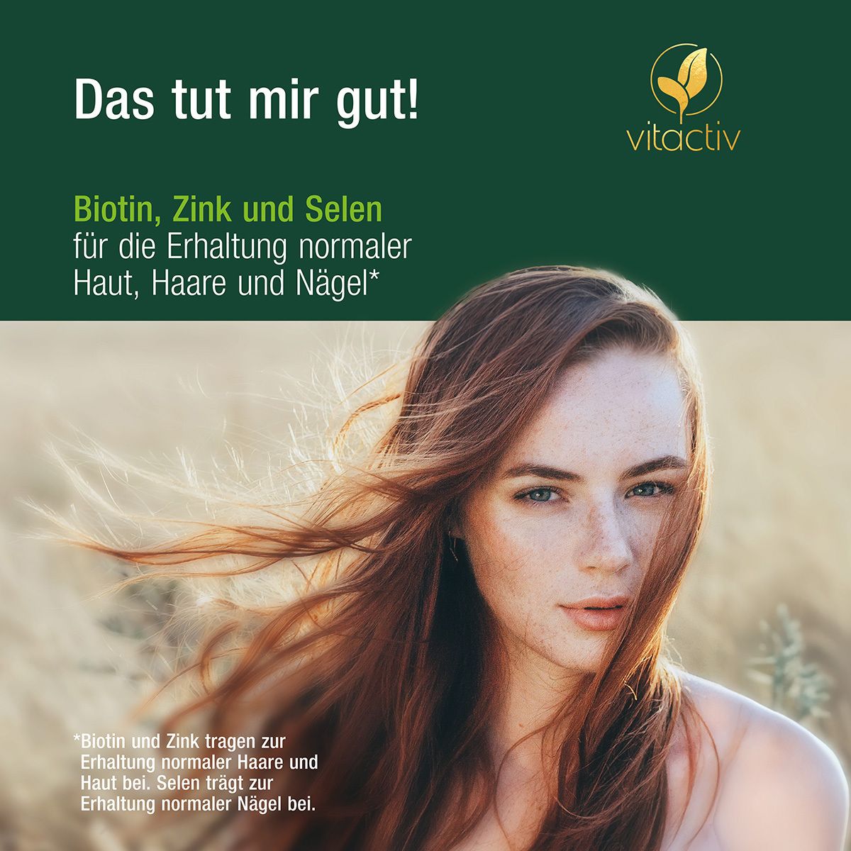 vitactiv Biotin Selen & Zink vegan