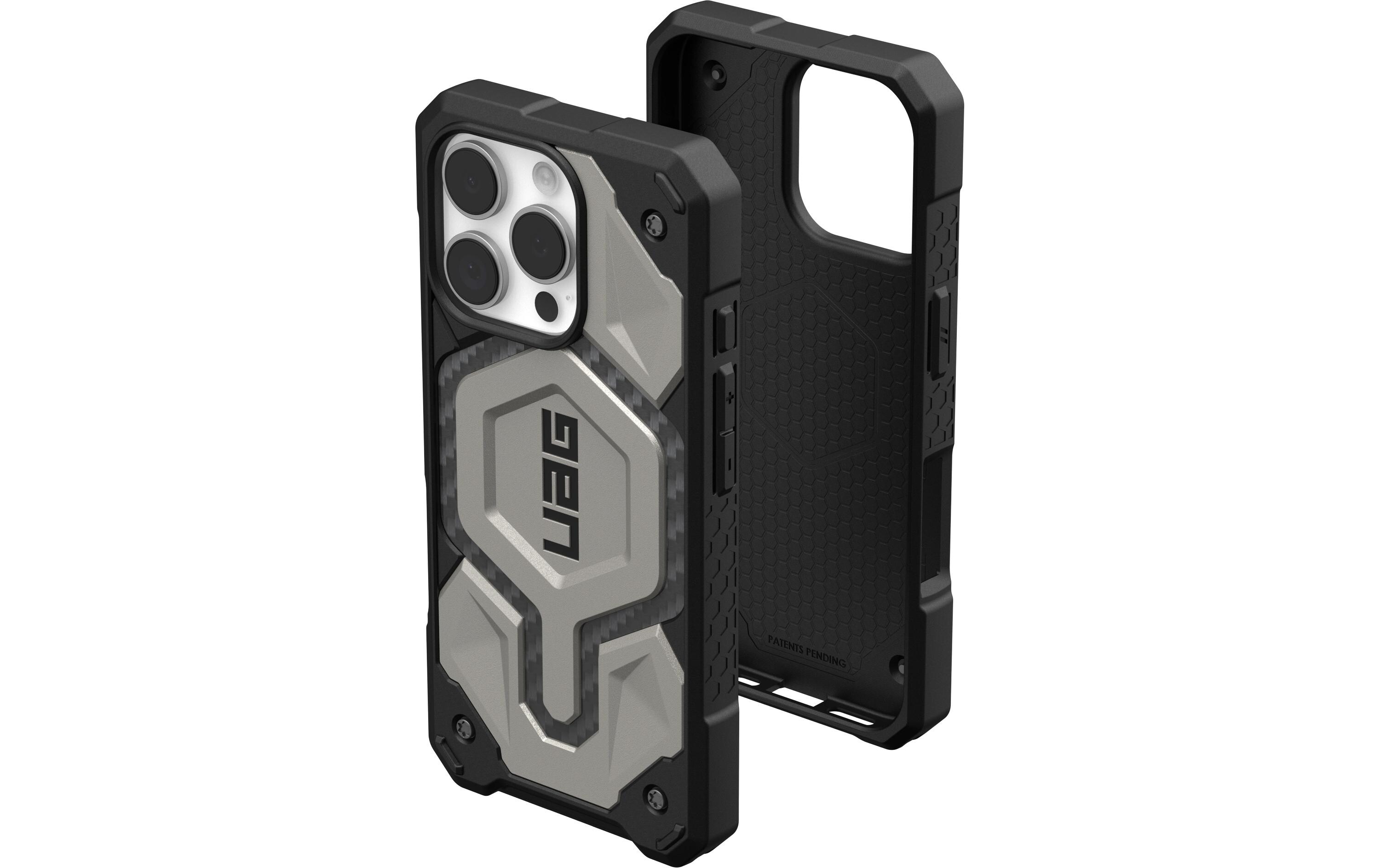 Back Cover Monarch Pro iPhone 16 Pro TitaniumSchutzhülle für das Apple iPhone 16 Pro