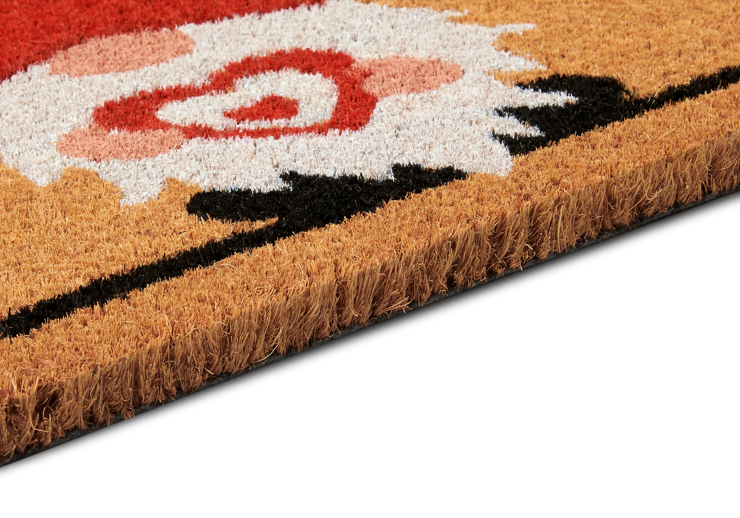 HANSE Home Fussmatte »Kokos Gnome Heart, Türmatte« rechteckig 15 mm Höhe Schmutzfangmatte, Rutschfest, Outdoor, Weihnachten, Kokosmatte, Zwerg