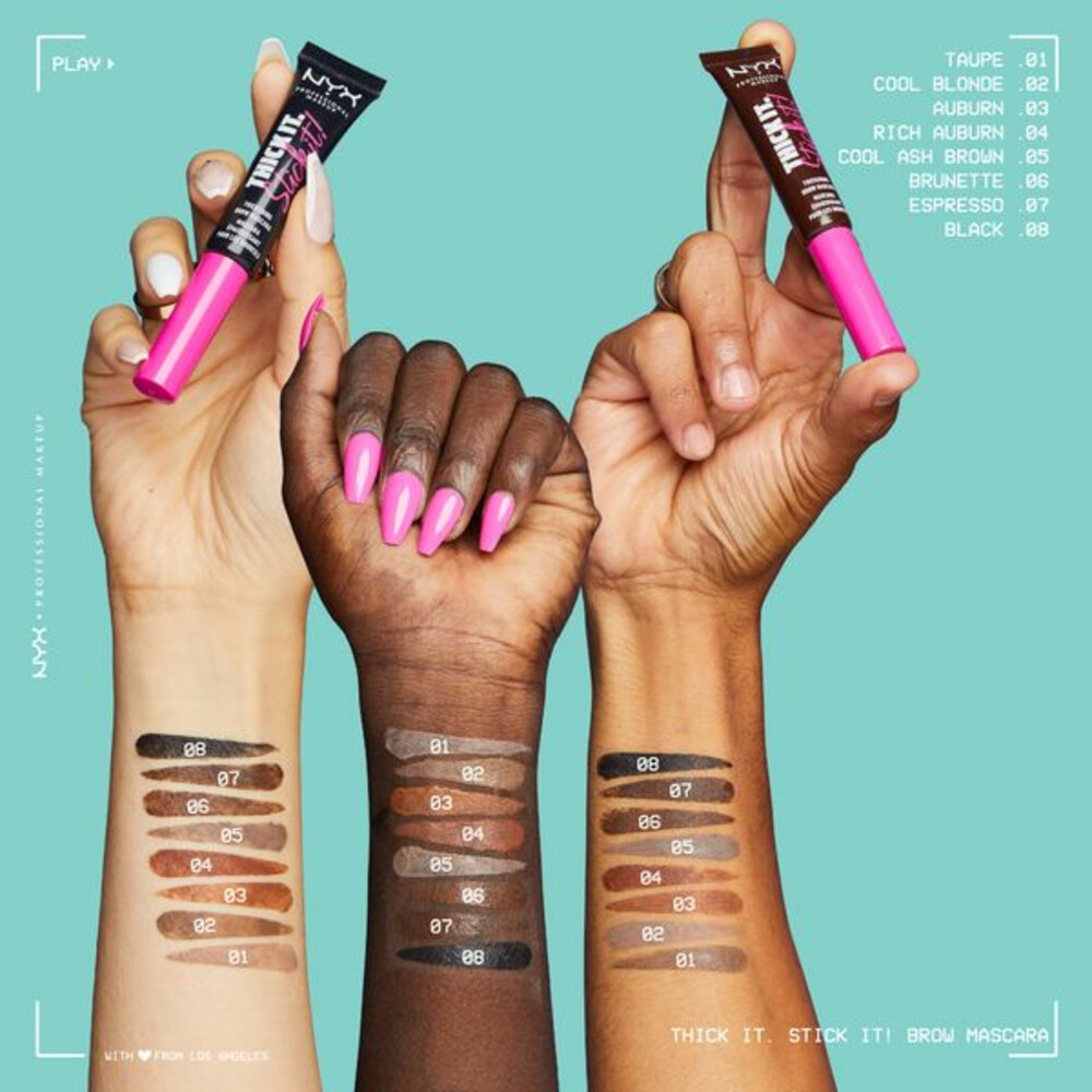 NYX Thick It Stick It Wenkbrauwgel Mascara Espresso7 ml