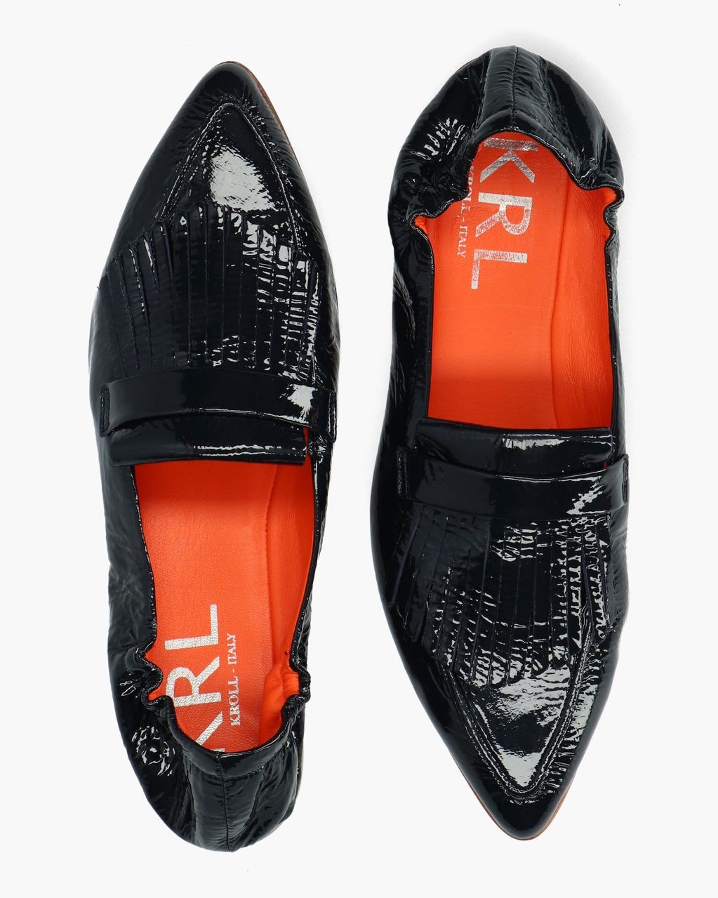 Kroll Wedge 1G Donkerblauw Damesloafers