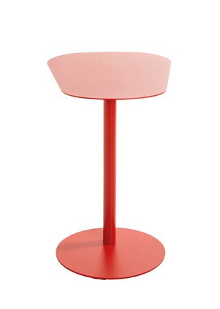 Beistelltisch 53 x 38 cm rot