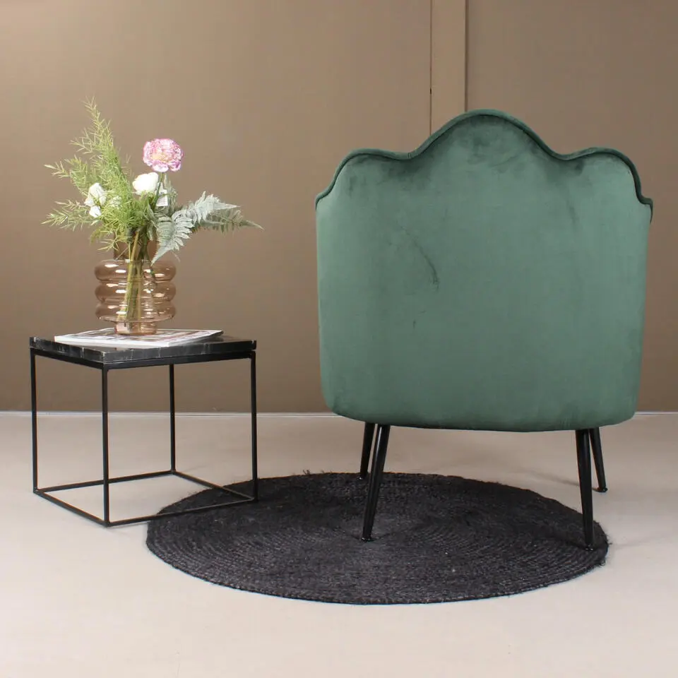 DS4U - Lindsey fauteuil - donkergroen