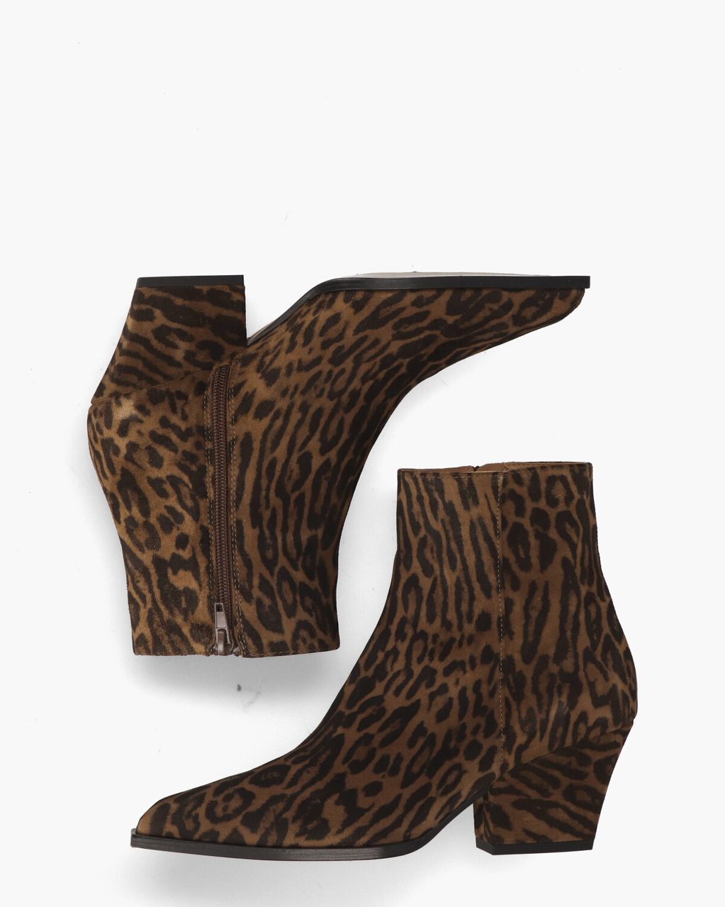 Toral Scarlet Bruin/Zwart Dames Enkelboots
