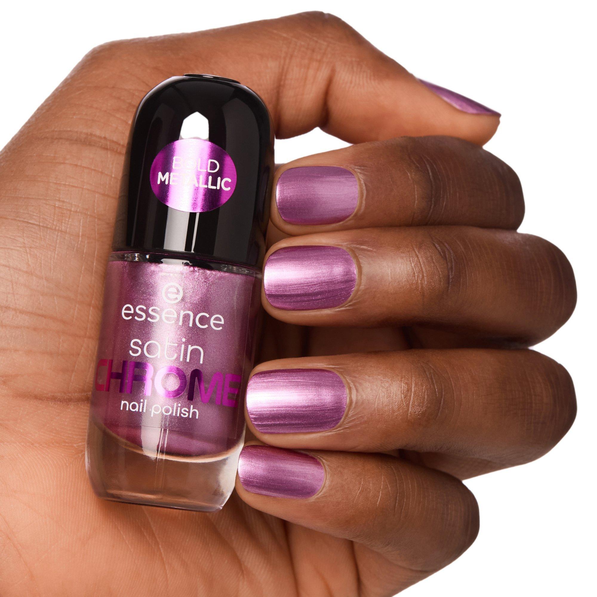 satin CHROME nail polish vernis à ongles