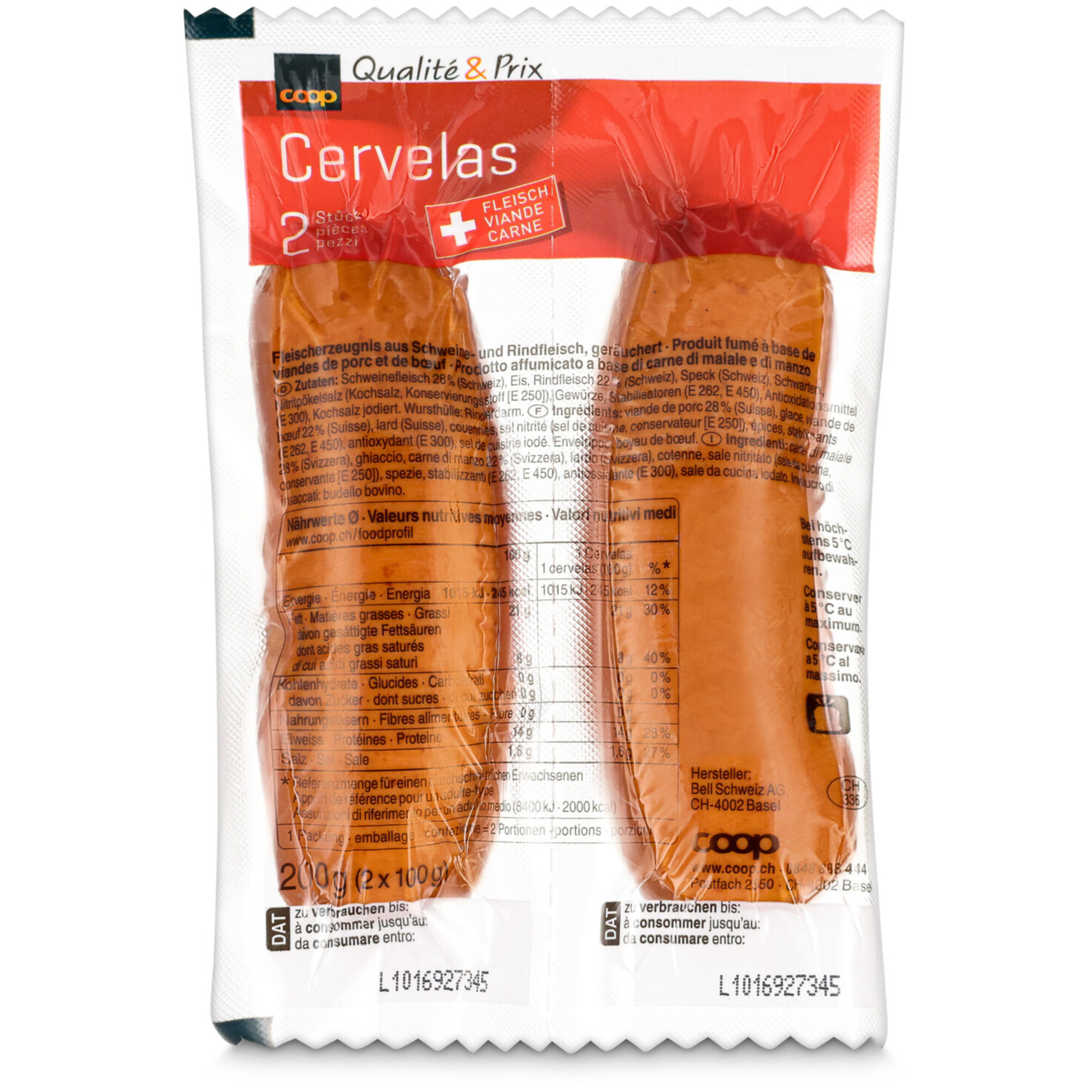 Cervelas 2 Stück