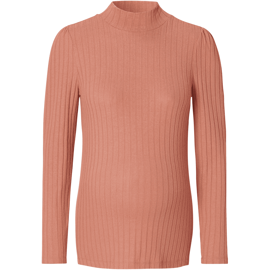 SUPERMOM Langarmshirt Casey Copper Brown