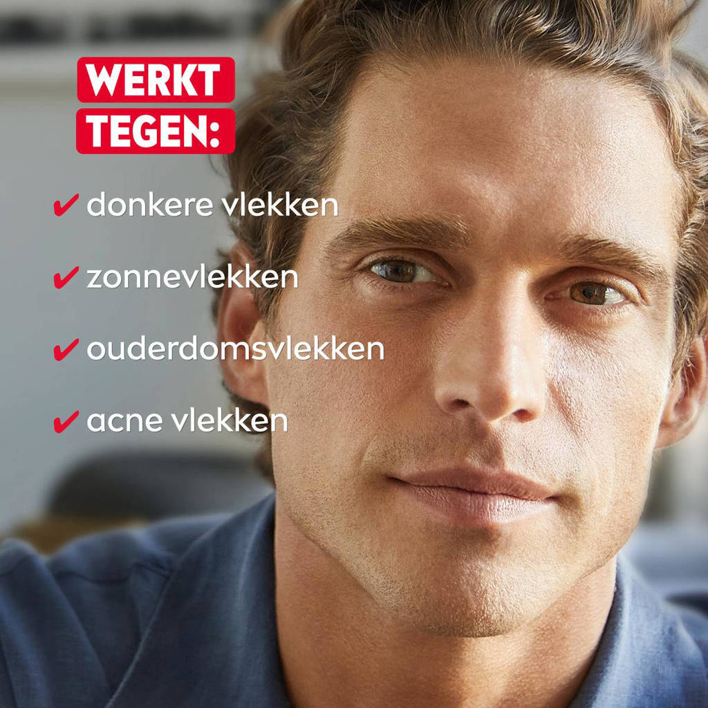 Fijne dagcreme met lekkere geur!MEN Luminous Anti-Age Anti-Spot dagcreme - SPF 30 - 50 ml