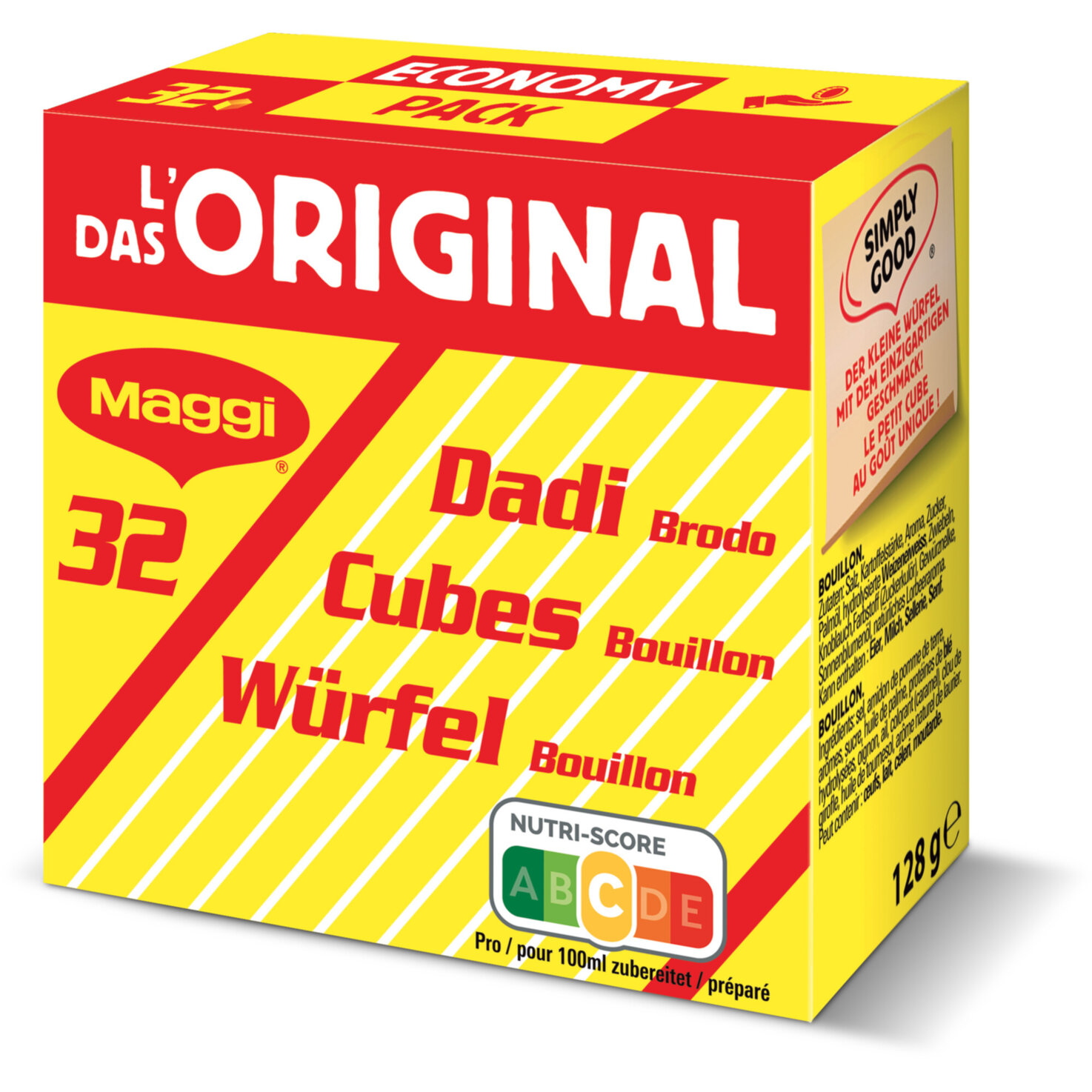 Maggi 32-Cubes Bouillon Economy Pack