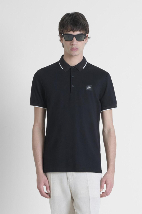 Antony Morato zwarte heren polo