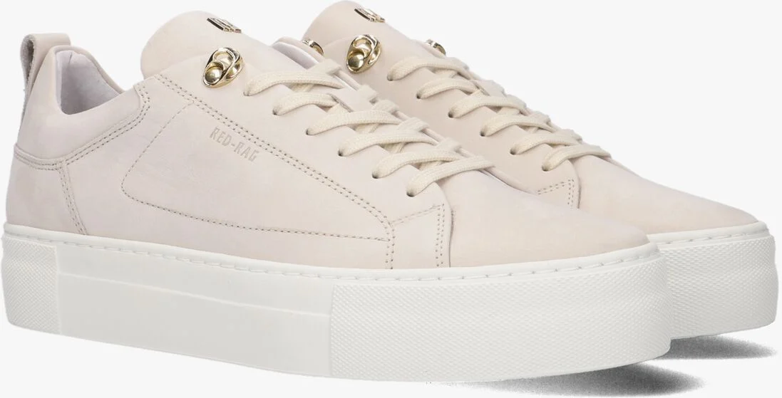 RED-RAG beige red-rag lage sneakers 74402